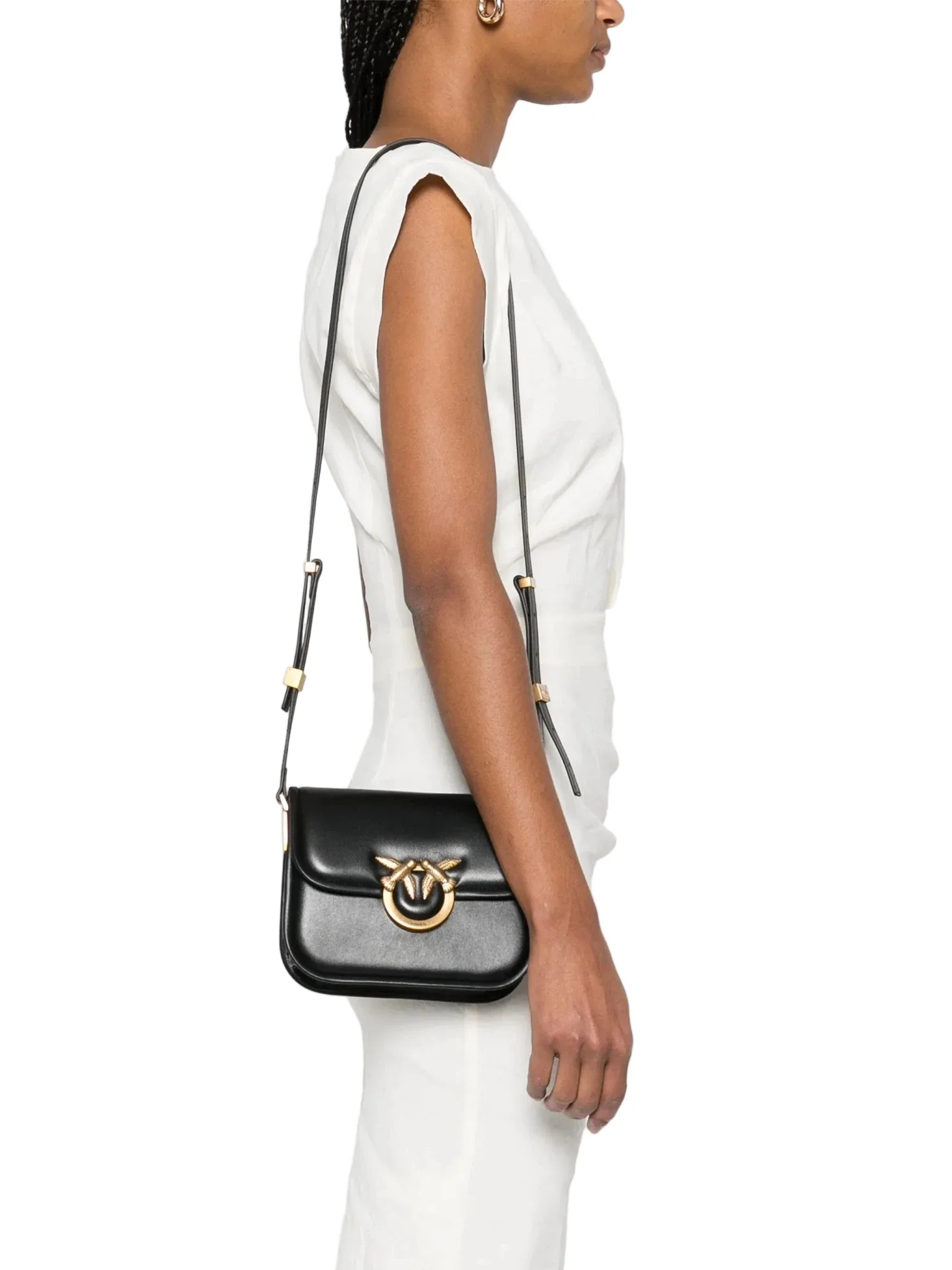 PINKO Women's Black 'Love Bag Box' Shoulder Bag PB69 - Image 2