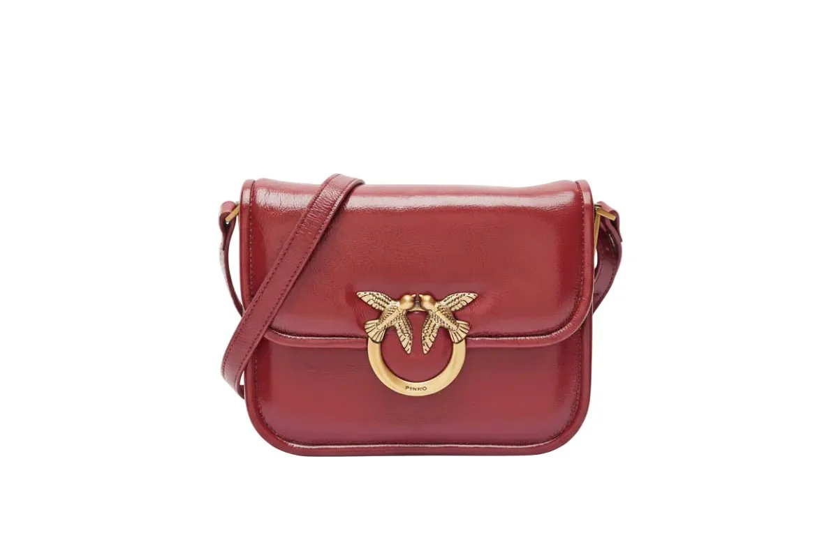 PINKO Women's Black 'Love Bag Box' Shoulder Bag PB71