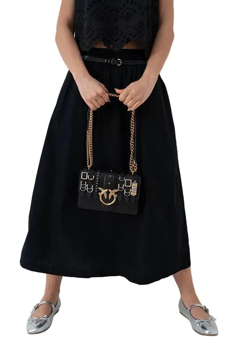 PINKO Women's Black Love Mini Crossbody Bag PB63 - Image 2