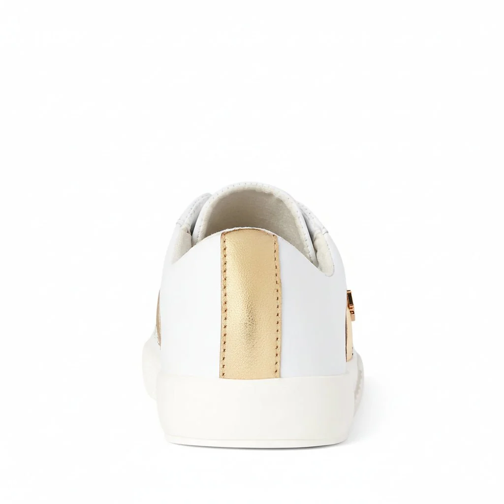 RALPH LAUREN Janson Logo Leather Trainers RLW8 - Image 4