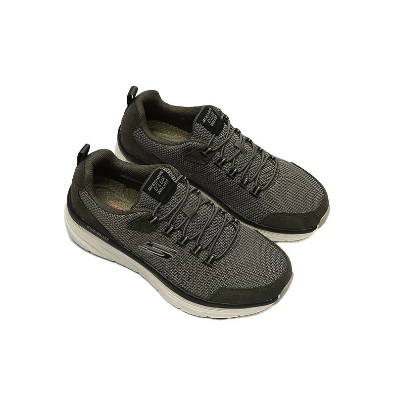SCKECHERS MEN D’Lux Walker — Olive variant SKM26 - Image 3