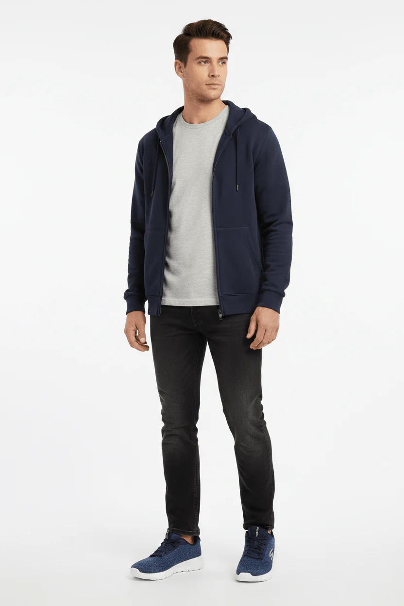 SCKECHERS MEN GO WALK Max – Midshore -216238-NVY- SKM48 - Image 2