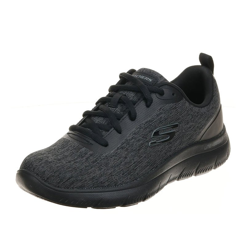 SCKECHERS MEN Summits – Forrader In Black SKM16 - Image 4