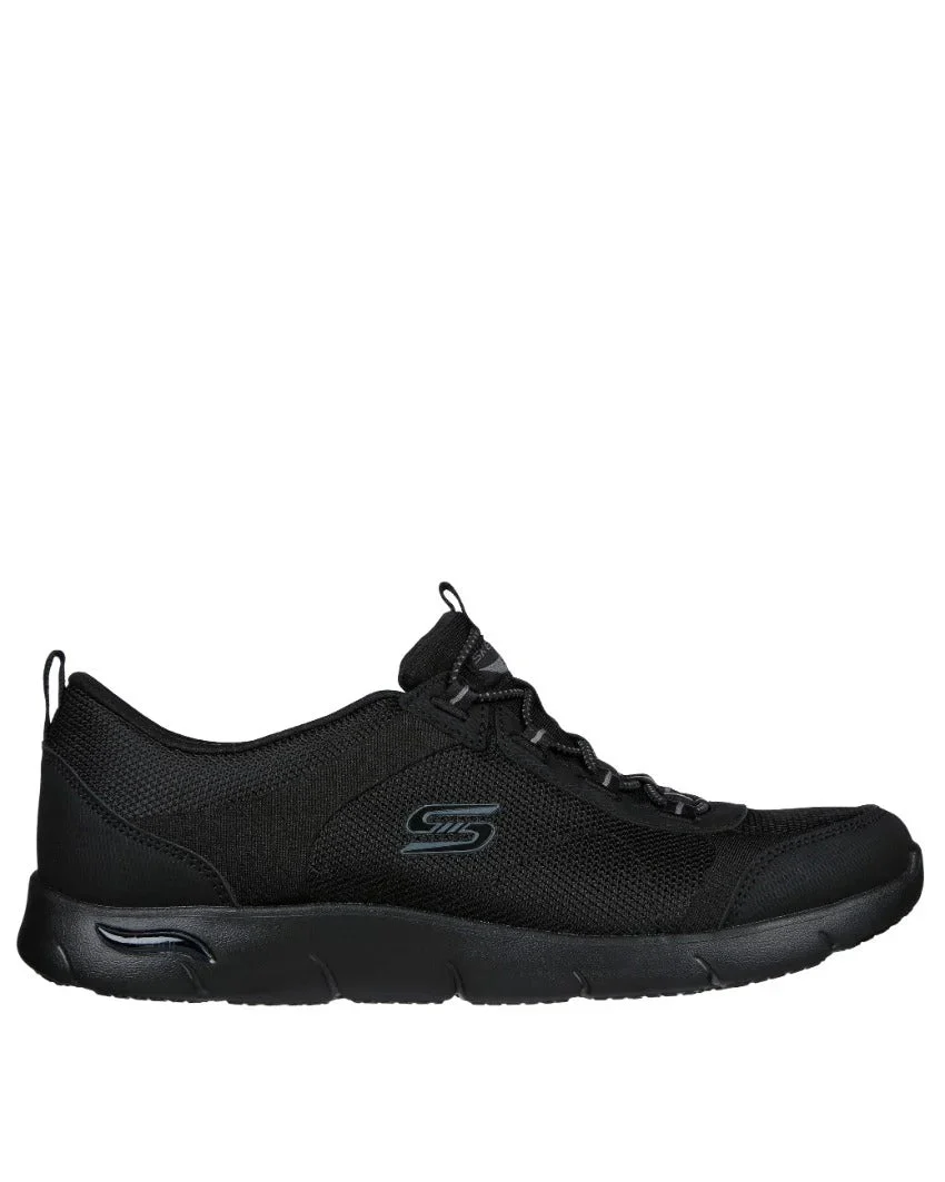 SKECHERS Arch Fit Refine - Her Ace 104391-BBK SLIP-ON SNEAKERS SKW151