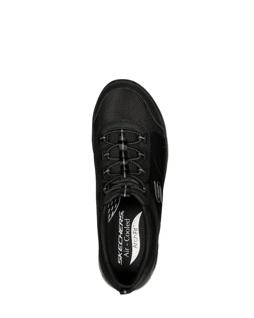 SKECHERS Arch Fit Refine - Her Ace 104391-BBK SLIP-ON SNEAKERS SKW151 - Image 3