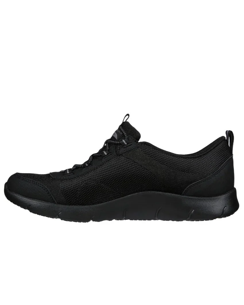 SKECHERS Arch Fit Refine - Her Ace 104391-BBK SLIP-ON SNEAKERS SKW151 - Image 5