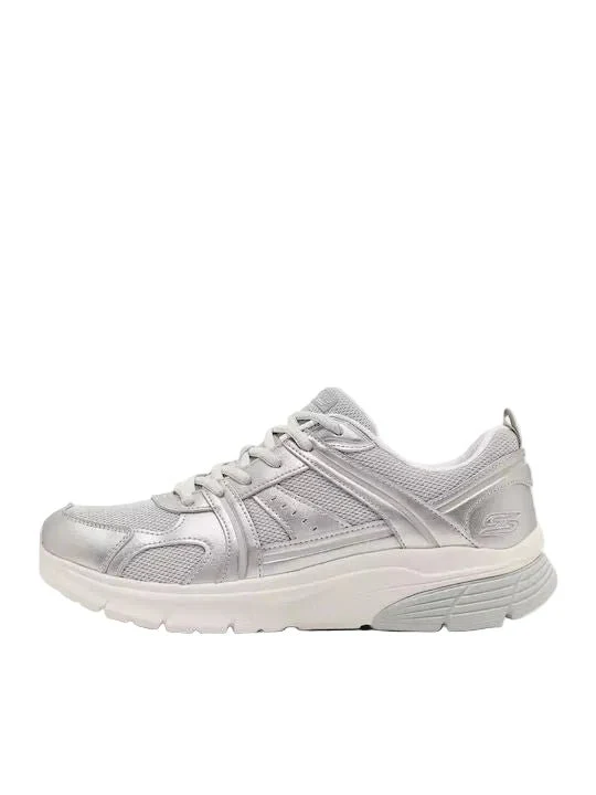 SKECHERS Bobs Geo Lite sneaker 117770-SIL SKW179 - Image 6