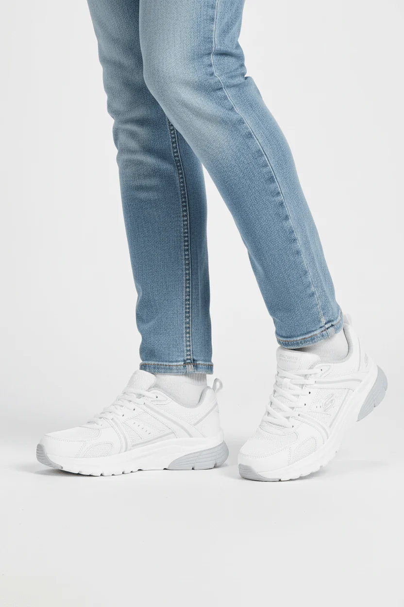 SKECHERS Bobs Geo Lite sneaker 117770-WHT SKW180 - Image 2
