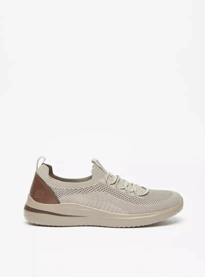 SKECHERS Delson 3.0 Men Air Cooled Memory Foam Slip On Shoes 210663-TPE SKM122