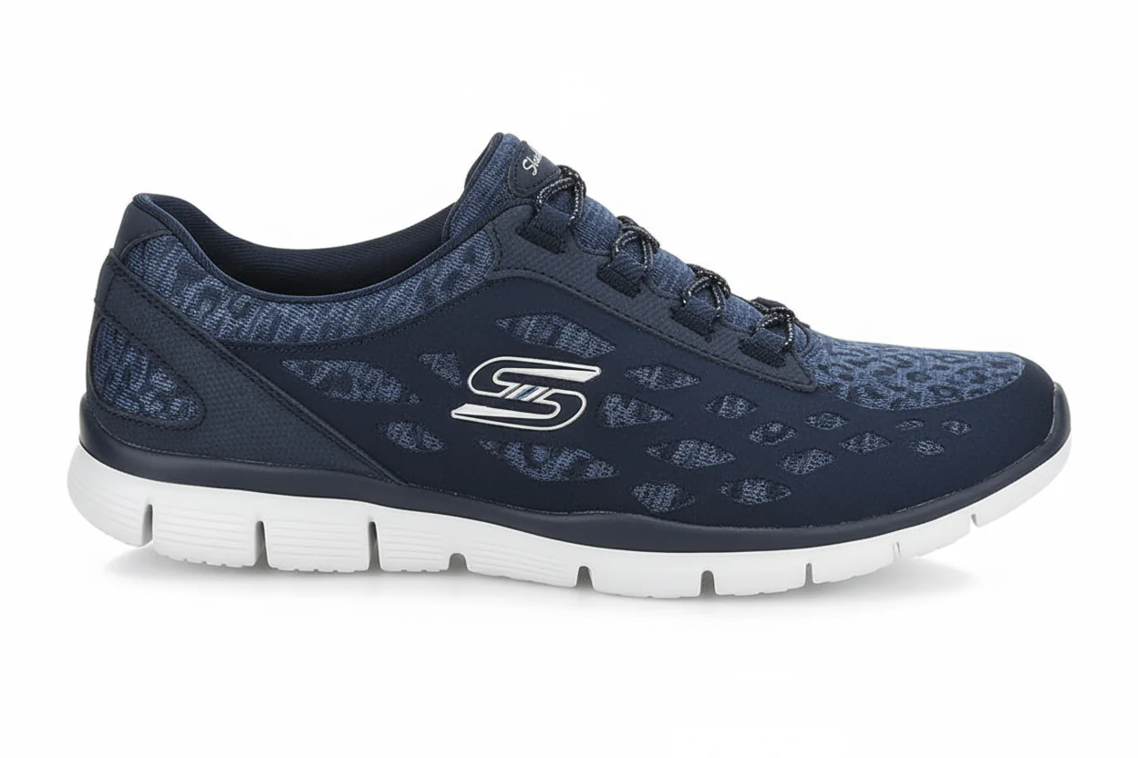 Skechers  Blue Light Track Gratis Trainers-23361-NVY- SKW88