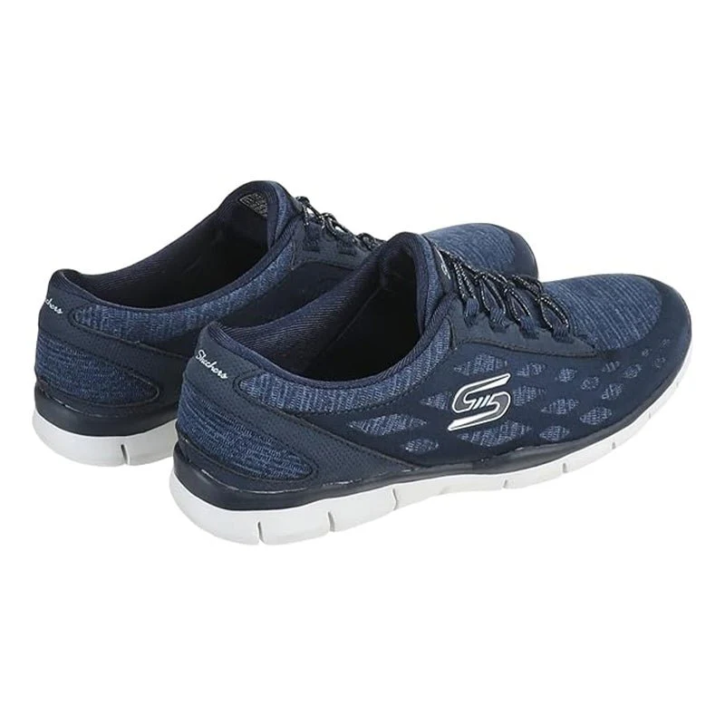 Skechers  Blue Light Track Gratis Trainers-23361-NVY- SKW88 - Image 4