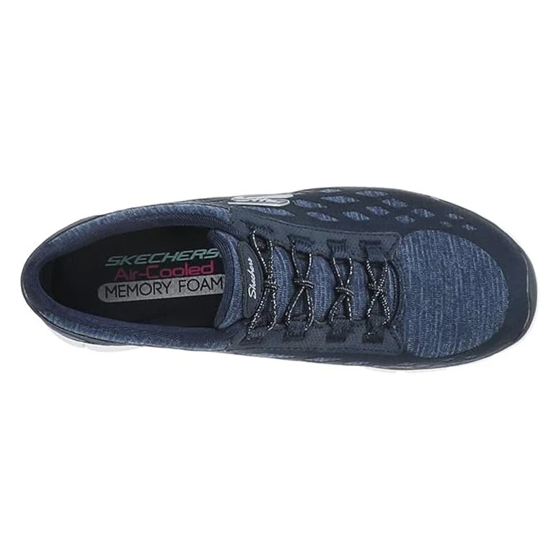 Skechers  Blue Light Track Gratis Trainers-23361-NVY- SKW88 - Image 5