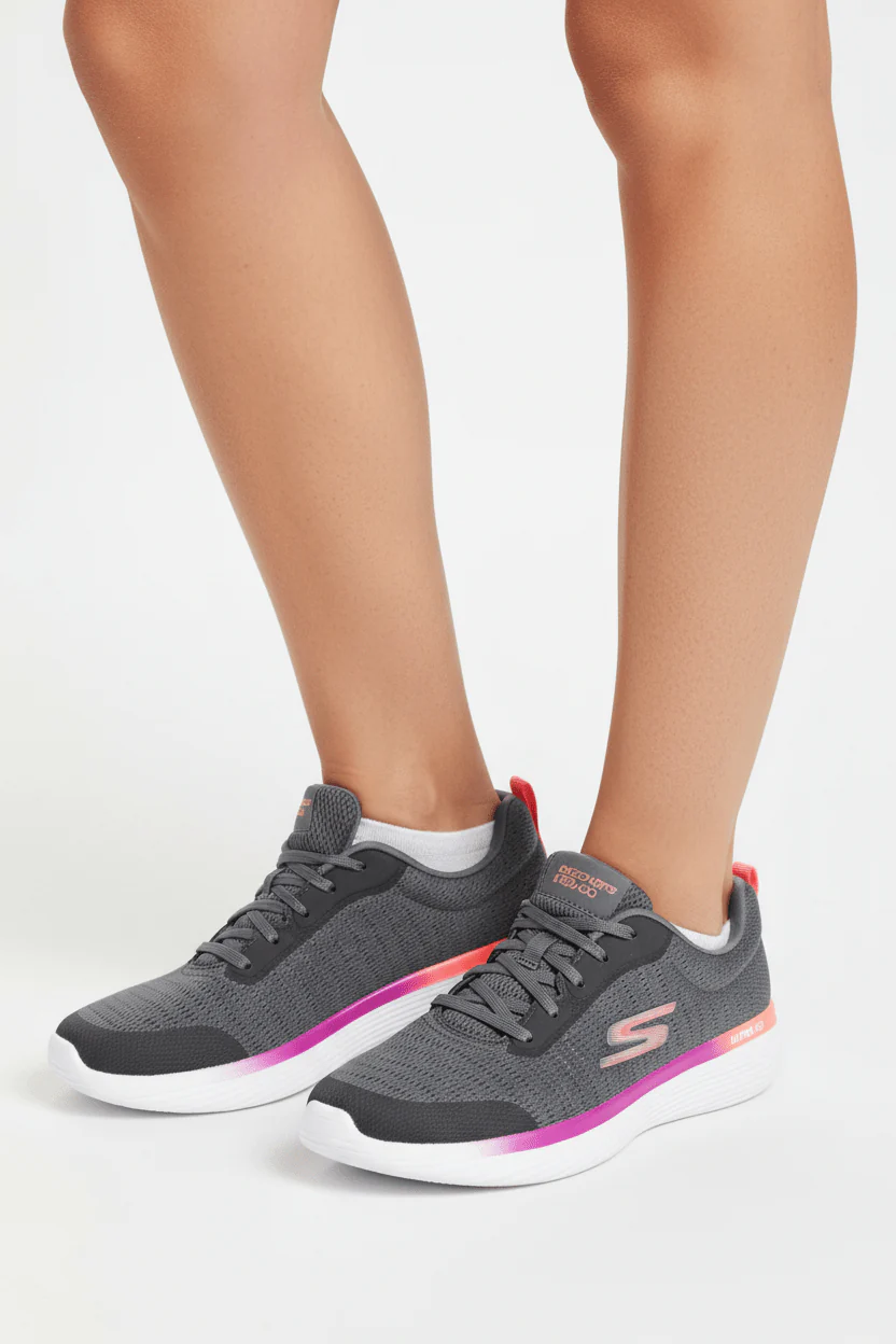 SKECHERS GO RUN 400 V2 SHOES SKW32 - Image 2