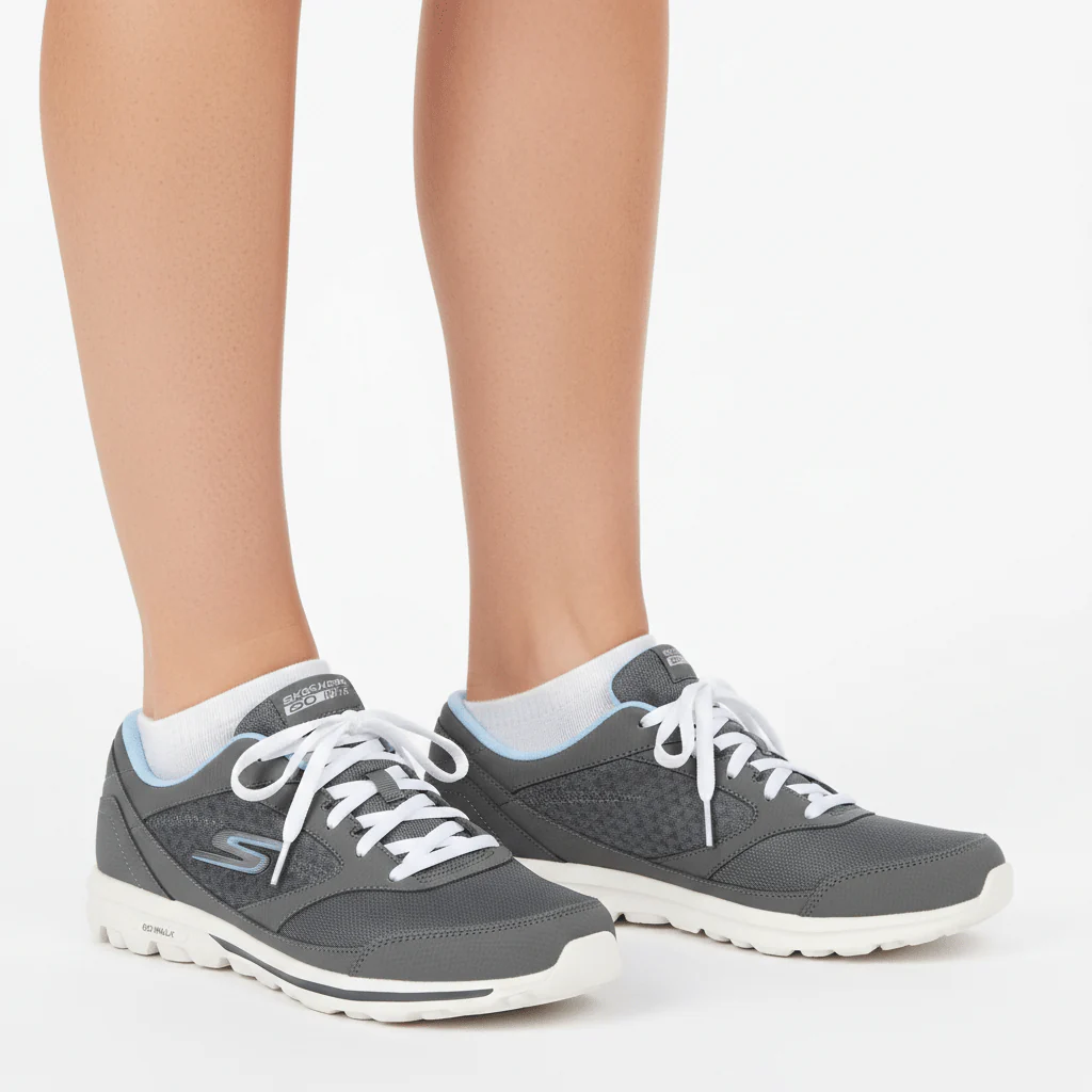 SKECHERS Go Walk Classic Running Shoes -124462-GYBL- SKW118 - Image 2
