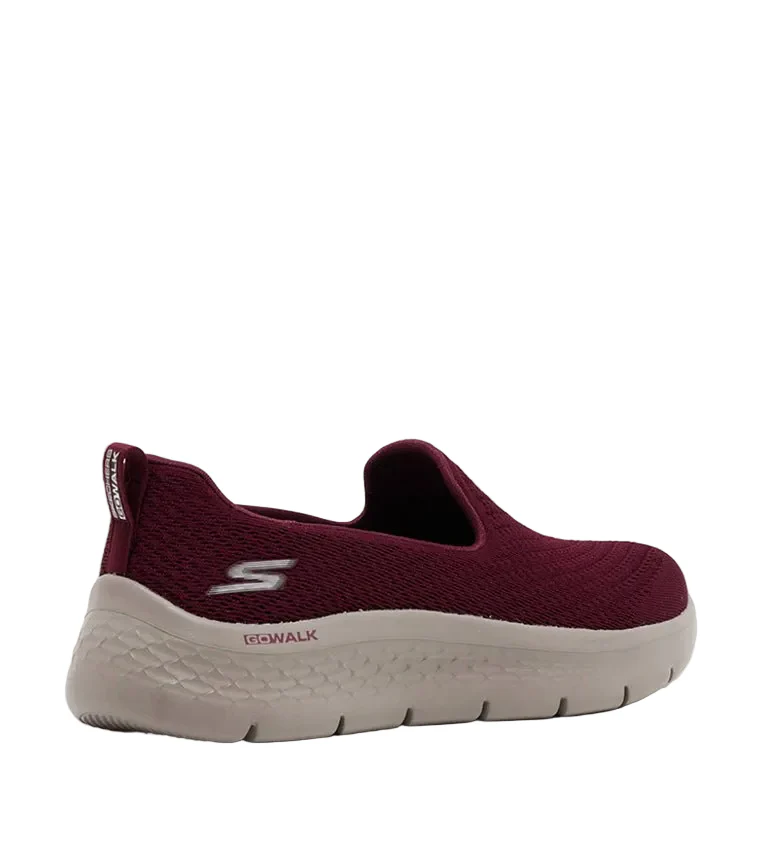 SKECHERS GO WALK FLEX Slip-On Shoes 124819-BURG SKW167 - Image 3