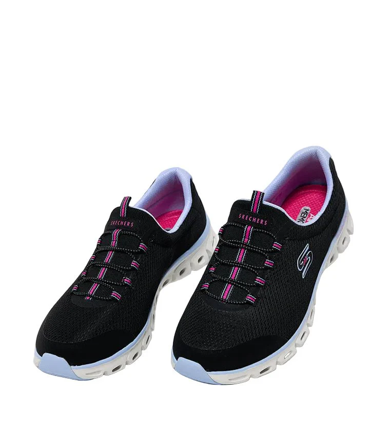 SKECHERS GO WALK FLEX Slip-On Shoes 104554-BKMT SKW168 - Image 4