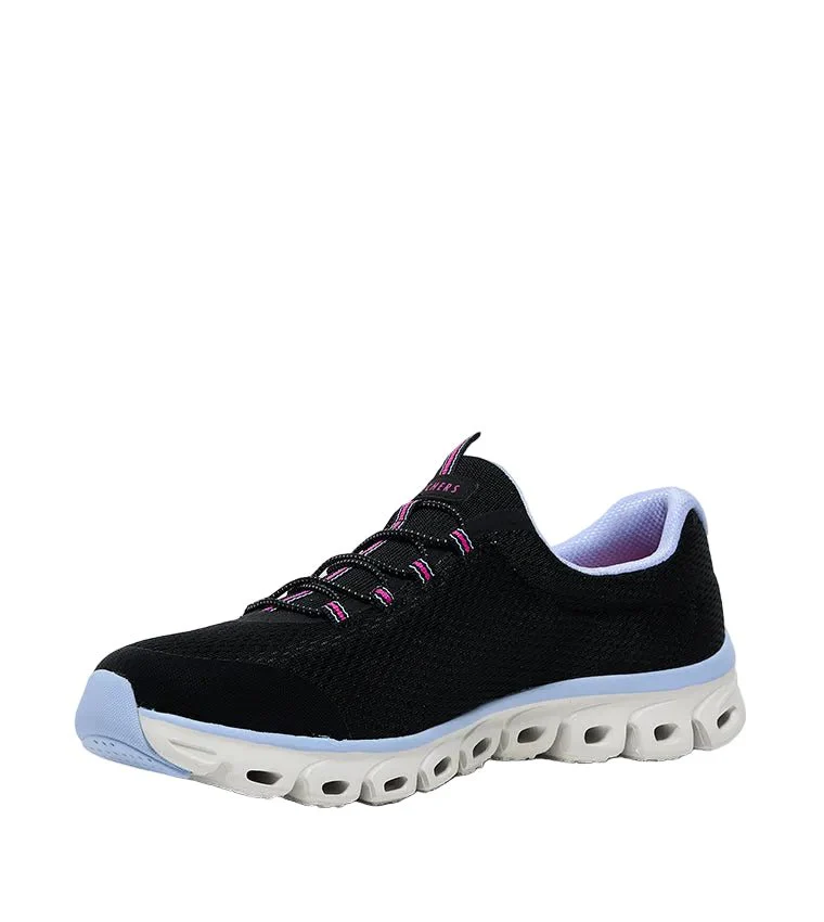 SKECHERS GO WALK FLEX Slip-On Shoes 104554-BKMT SKW168 - Image 5
