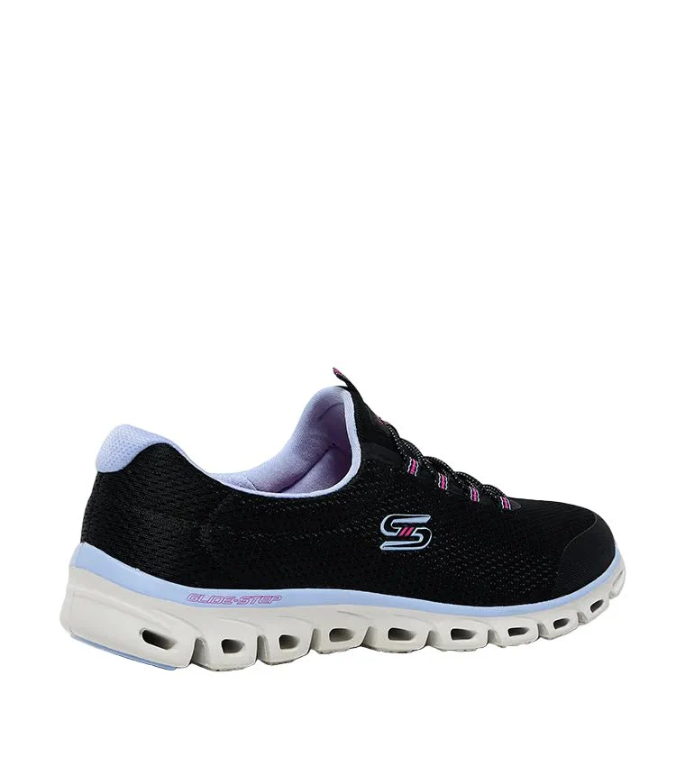 SKECHERS GO WALK FLEX Slip-On Shoes 104554-BKMT SKW168 - Image 6