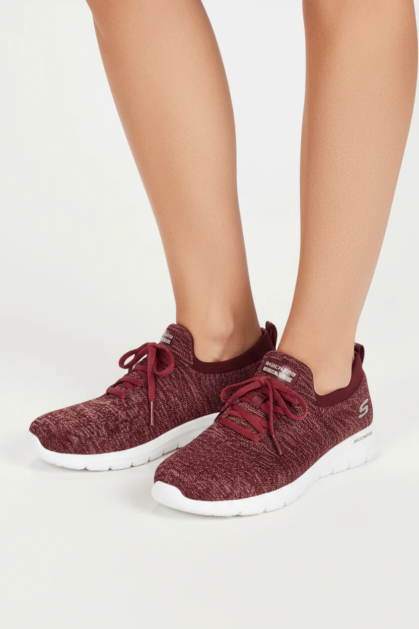 SKECHERS GO WALK JOY - 124721 - BURG SLIP-ON SNEAKERS SKW147 - Image 2