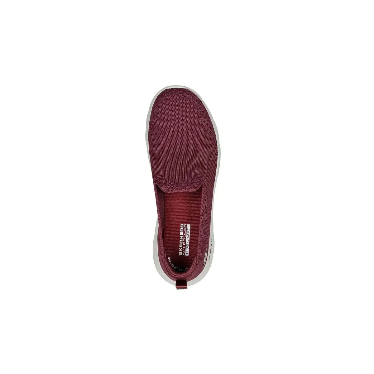 SKECHERS GOWALK FLEX - 124957 - BURG WOMEN SHOES SLIP-ON SKW142 - Image 4
