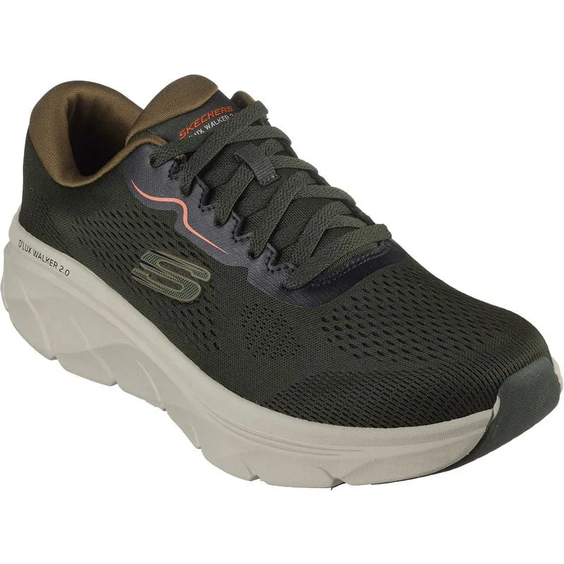 Skechers Mens D'Lux Walker 2.0-713440-OLV- SKW99 - Image 4