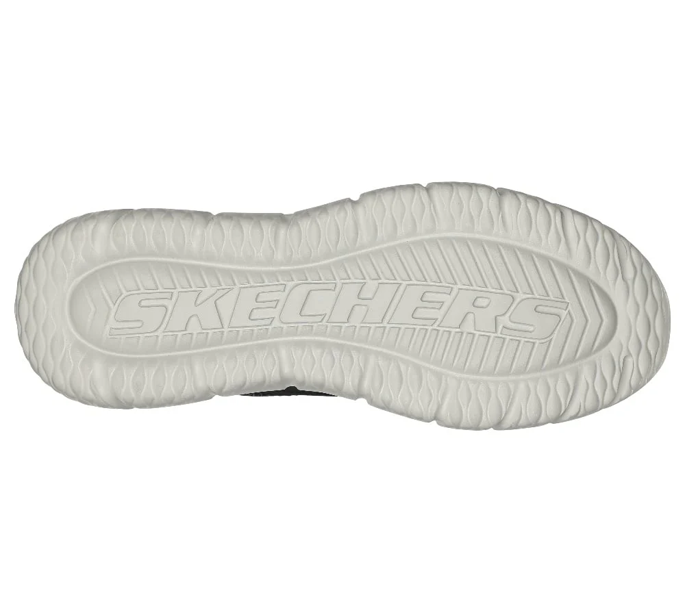 SKECHERS MEN'S URBAN SHOES BLACK DEL RETTO 210573-BLK SKM112 - Image 4