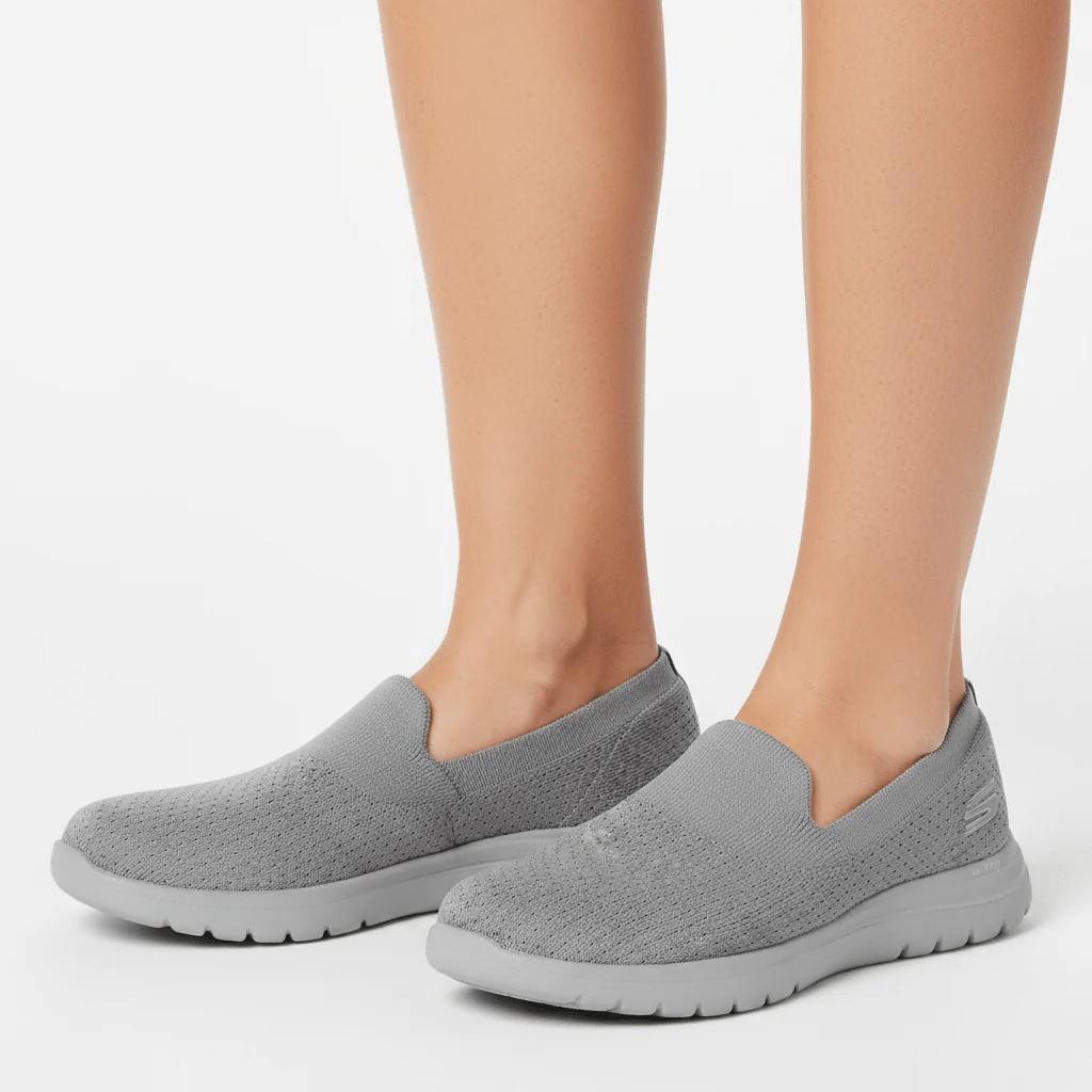SKECHERS ON-THE-GO FLEX SHOES WOMEN 136401-GRY SKW124 - Image 2