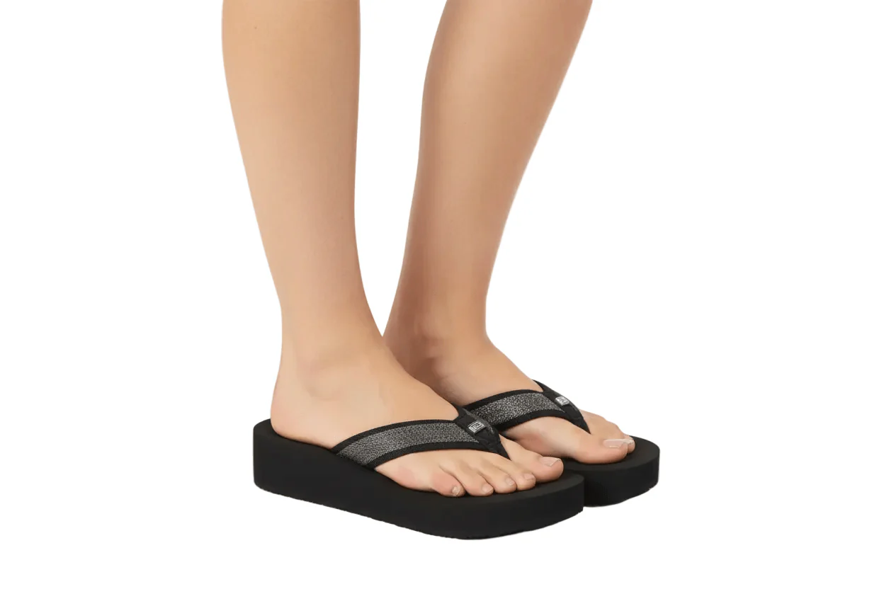 TOMMY HILFIGER Signature Flatform Beach Sandals SLW60 - Image 2