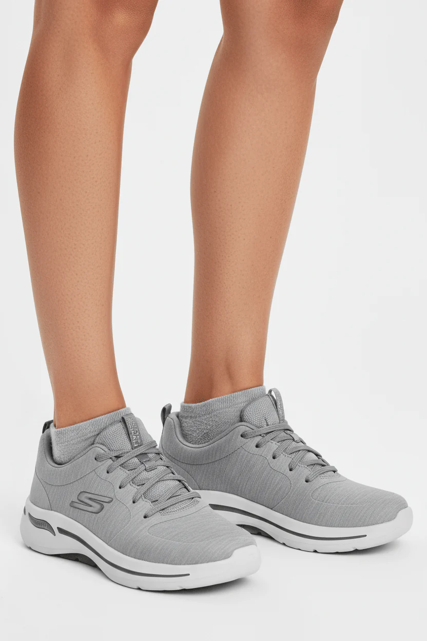 SKECHERS Skechers Go Walk ARCH FIT-Moon Shadows 124485-GRY SKW 17 - Image 2
