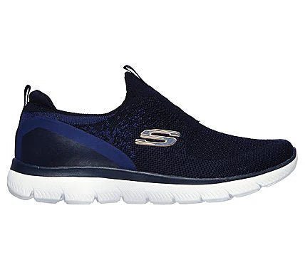 SKECHERS SUMMITS - DAILY FLOURISH WOMEN SHOES 149207-NVY SKW125