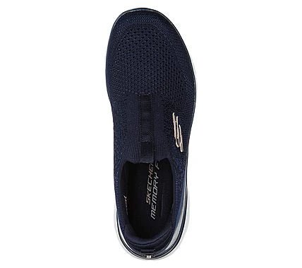 SKECHERS SUMMITS - DAILY FLOURISH WOMEN SHOES 149207-NVY SKW125 - Image 4