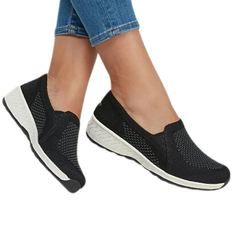 SKECHERS Up-Lifted Lifestyle Shoes 100454-BKW SKW137 - Image 2