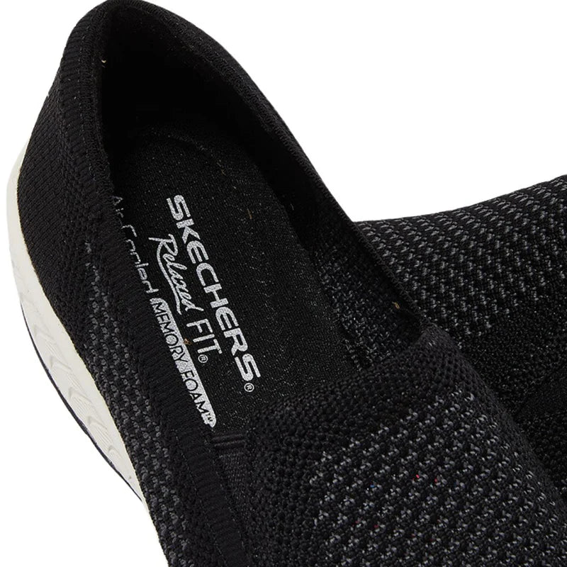 SKECHERS Up-Lifted Lifestyle Shoes 100454-BKW SKW137 - Image 3
