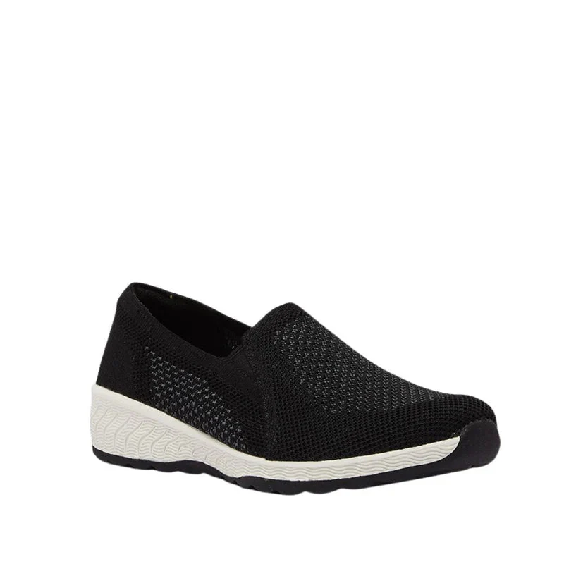 SKECHERS Up-Lifted Lifestyle Shoes 100454-BKW SKW137 - Image 5