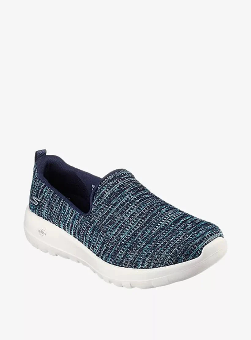 SKECHERS  Women's Go Walk Joy Slip-On Shoes - 124660-NVMT SLIP-ON SKW146 - Image 4