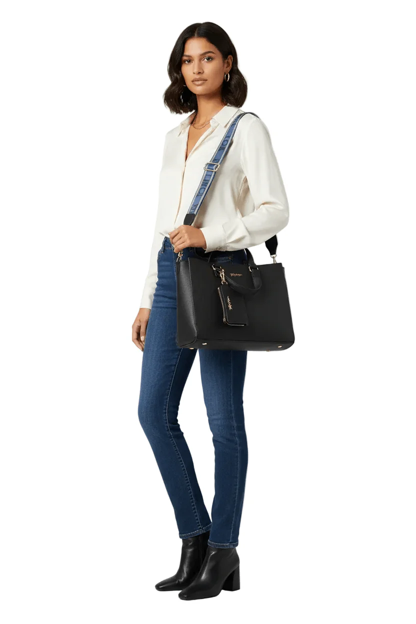TOMMY HIFIGER JOY SATCHEL SHOULDERBAG TB113 - Image 2