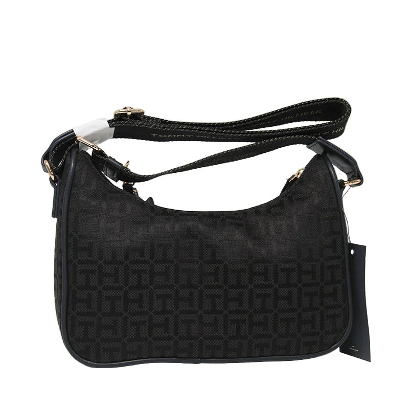 TOMMY HILFIGER Riley All Over Monogram Baguette Bag TB165 - Image 3