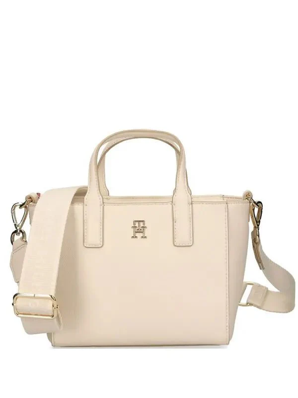 TOMMY HILFIGER TH Soft Logo Strap Tote TB173