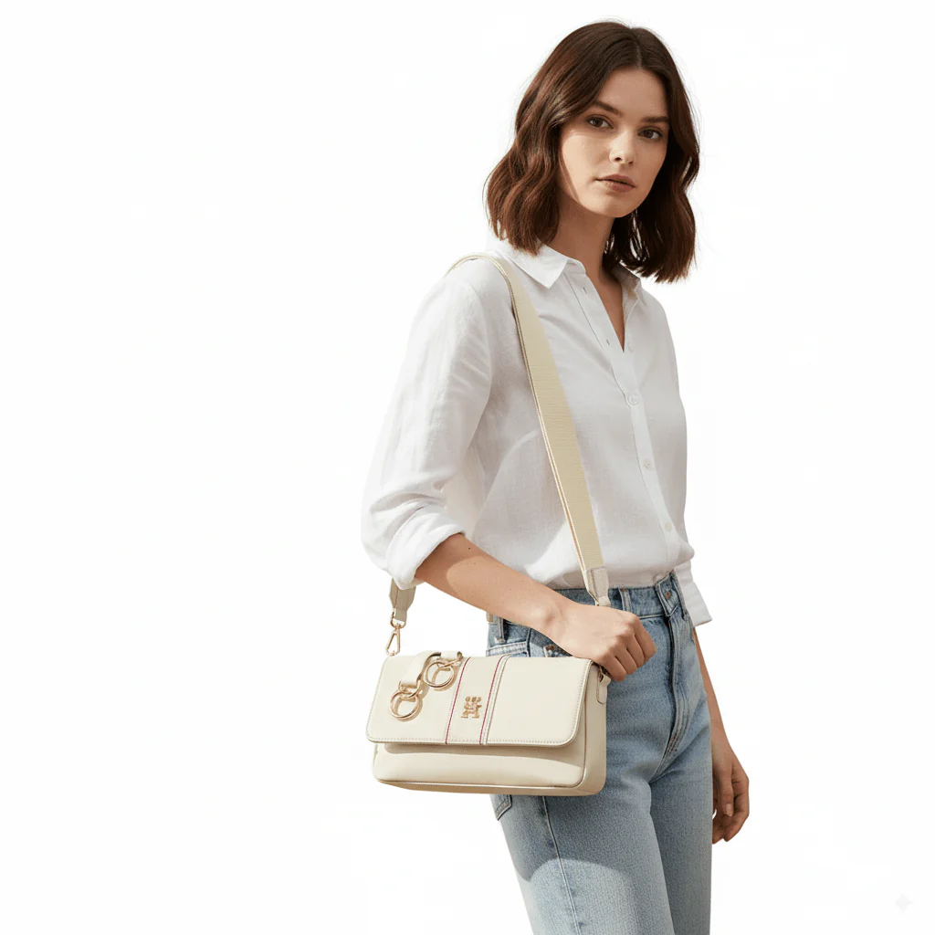 TOMMY HILFIGER Crossover Logo Strap Camera Bag TB85 - Image 2