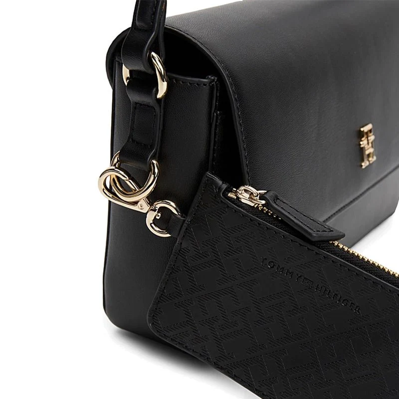 TOMMY HILFIGER Convertible crossbodytas met TH-monogram TB90 - Image 5