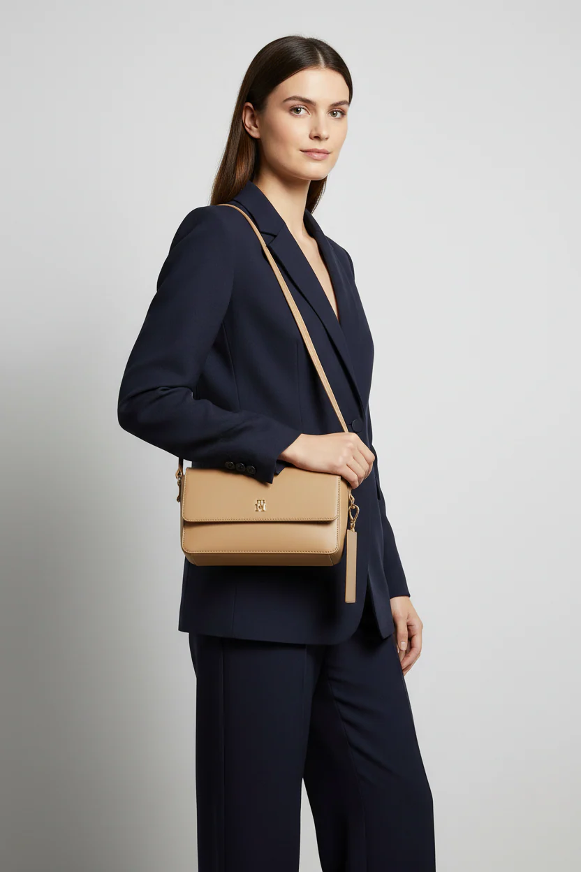 TOMMY HILFIGER Convertible crossbodytas met TH-monogram TB91 - Image 2