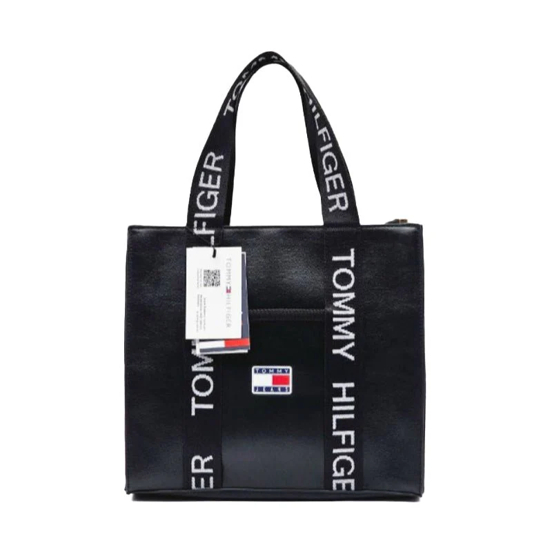TOMMY HILFIGER Corporate TH Monogram Tote Handbag-TB104