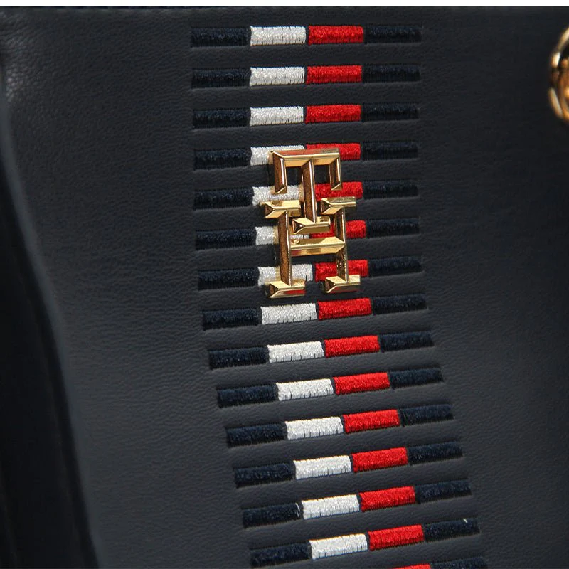 TOMMY HILFIGER Corporate TH Monogram Tote-Shoulderbag-TB102 - Image 5