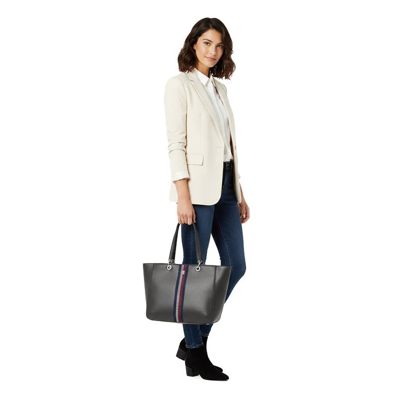 Tommy Hilfiger Corporate TH Monogram Tote-Shoulderbag-TB103 - Image 2