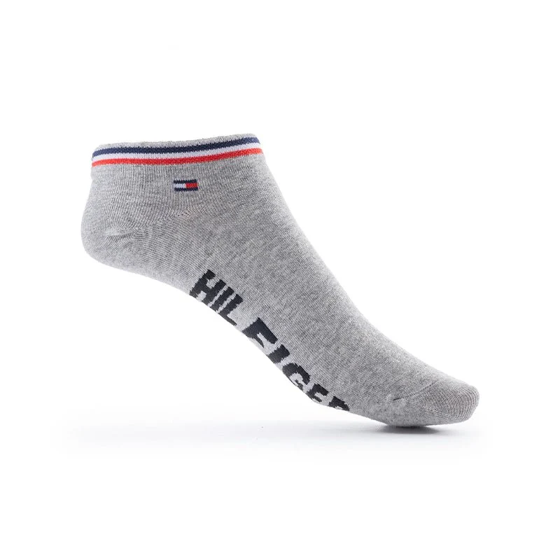 TOMMY HILFIGER COTTON ANKLE 3-PACK SOCKS SU16 - Image 3