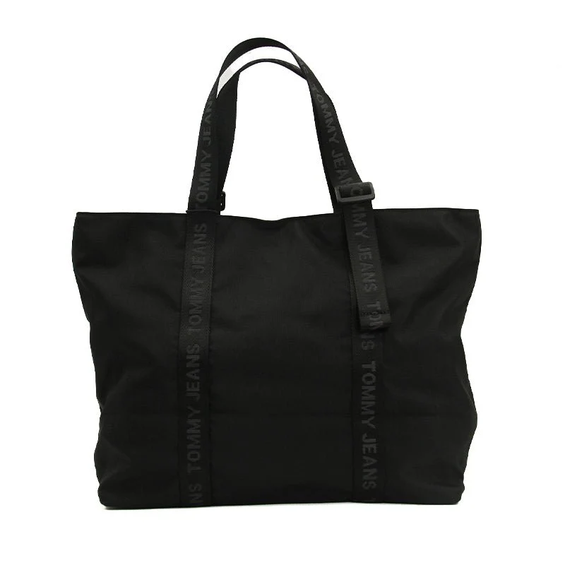 TOMMY HILFIGER Solid Handheld-Handbag-BLACK-TB49 - Image 3