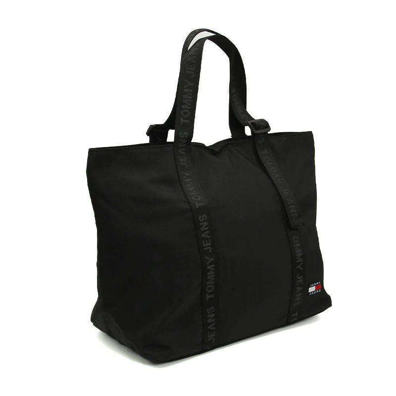 TOMMY HILFIGER Solid Handheld-Handbag-BLACK-TB49 - Image 5
