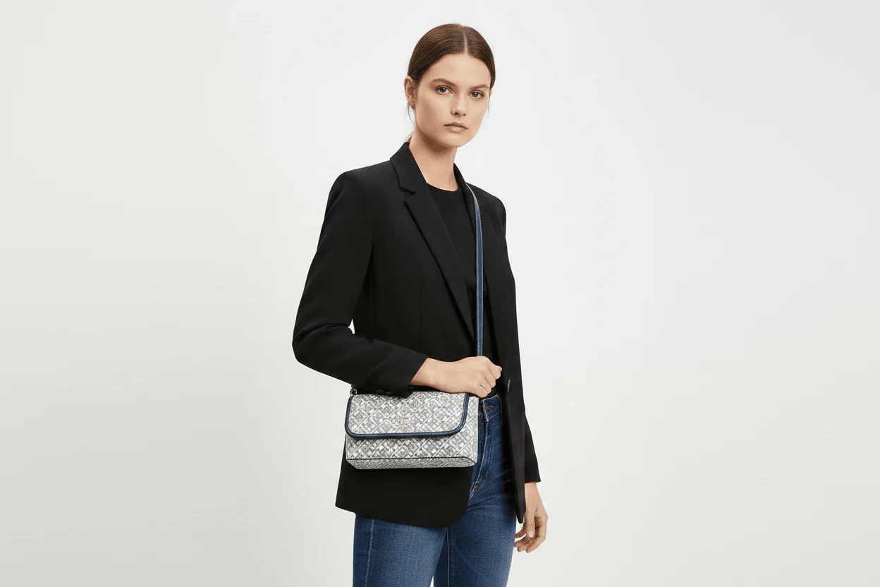 TOMMY Hilfiger Monogram Crossbody Bag TB134 - Image 2