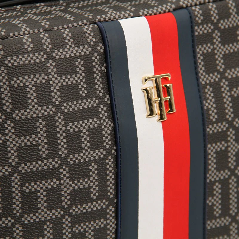 TOMMY HILFIGER  Poppy Corp Backpack-GREY- TB23 - Image 5