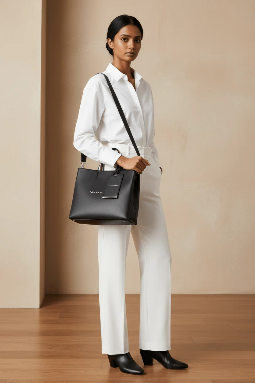 TOMMY HILFIGER Stripe Tote Bag TB159 - Image 2